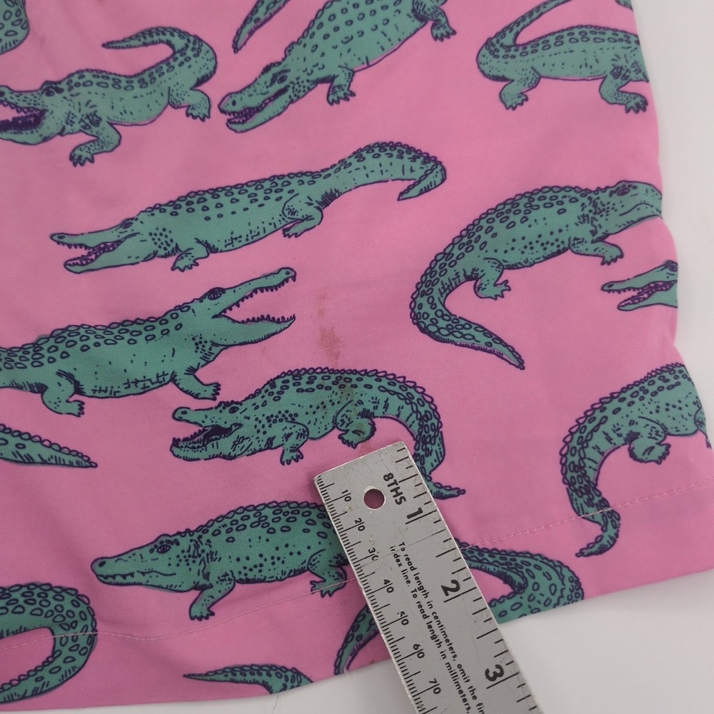 Chubbies Swim Trunks Mens Large Pink The Glades 5.5" Inseam Mesh Lined Quick Dry - Picture 5 of 8